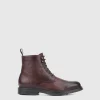 Boots^Aquatalia Bernardo Dark brown