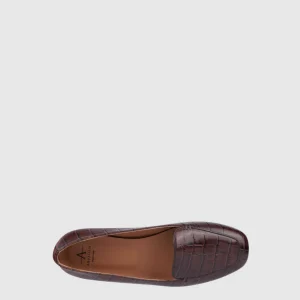 Flats & Sneakers^Aquatalia Judie Brown croc
