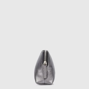 Leather Goods^Aquatalia Medium Zip Wristlet Silver
