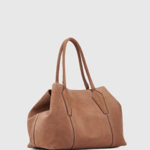 Handbags^Aquatalia Parma Carryall Brandy