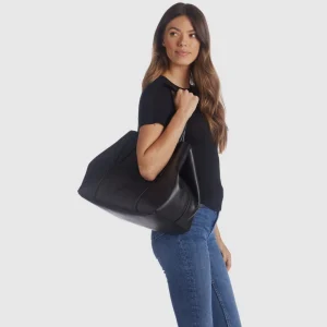 Handbags^Aquatalia Parma Carryall Black