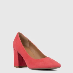 Heels^Aquatalia Peony Raspberry