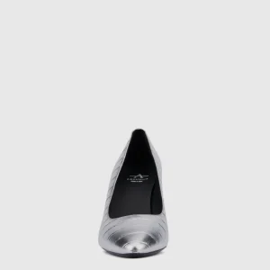 Heels^Aquatalia Peony Silver