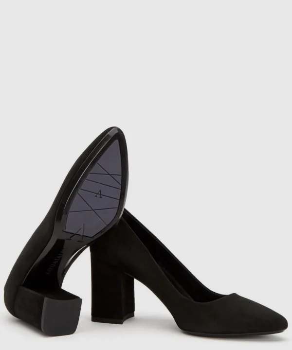 Heels^Aquatalia Peony Navy