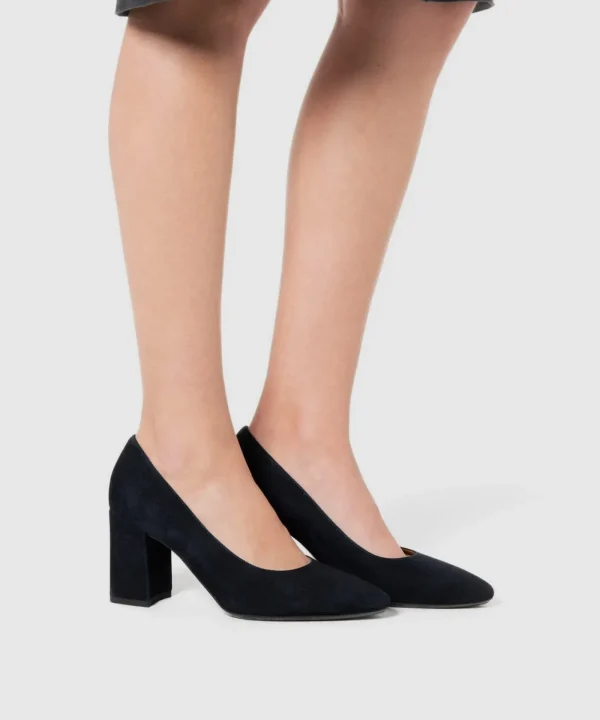 Heels^Aquatalia Peony Navy