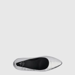 Heels^Aquatalia Peony Silver